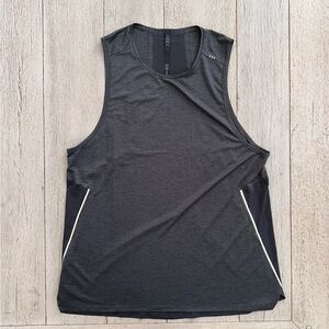 Men’s Lululemon tank (black/grey) color size XL brand new